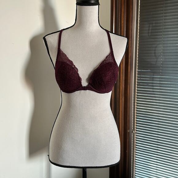 Victoria Secret PINK | Lace Push-Up Bra Size 34B - Picture 1 of 8